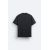Zara Футболка faded reverse-effect t-shirt , Цвет: Металлик, Размер: L (US L), изображение 7