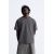 Zara Расплывчатая футболка с эффектом потертости в обратном порядке , Цвет: Серый, Размер: XL (US XL), изображение 2