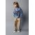 Zara Свитшот с изображением сердца и принтом из флока , Цвет: Синий, Размер: 9-12 месяцев (80 см)