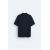 Zara Поло-рубашка из вязаного хлопка, Цвет: Синий, Размер: M (US M), изображение 7