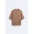 Zara Текстурированная вязаная футболка , Цвет: Розовый, Размер: M (US M), изображение 7