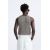 Zara Майка с текстурным вязаным узором , Цвет: Серый, Размер: XL (US XL), изображение 4