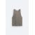 Zara Майка с текстурным вязаным узором , Цвет: Серый, Размер: XL (US XL), изображение 7