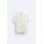 Zara Рубашка-поло с текстурой , Цвет: Белый, Размер: XL (US XL), изображение 6