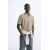 Zara Поло-рубашка с текстурой , Цвет: Коричневый, Размер: L (US L), изображение 6