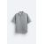 Zara Полосатая футболка с текстурой , Цвет: Синий, Размер: S (US S), изображение 6