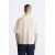 Zara Контрастная планка поло с текстурой , Цвет: Белый, Размер: S (US S), изображение 3