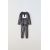 Zara   1-6 лет / флисовый набор с пингвинами , Цвет: Серый, Размер: 2-3 лет (98 см)