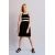 Zara Платье с крючком в стиле контрастных оттенков , Цвет: Черный, Размер: 6 лет (116 см)