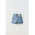 Zara Джинсовые бермуды с регулируемой внутренней талией и застежкой на переднюю пуговицу, Цвет: Синий, Размер: 10 лет (140 см), изображение 4
