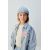 Zara Вязаная шапка с отворотом, Цвет: Синий, Размер: 1-3 лет (50 см), изображение 4