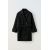 Zara Пальто с отложным воротником и длинными рукавами, Цвет: Металлик, Размер: 8-9 лет (130 см)