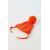 Zara Коллекция головных уборов для катания на лыжах - вязаная шапка с помпоном , Цвет: Оранжевый, Размер: 0-1 лет (48 см), изображение 3