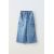 Zara Широкие карго-джинсы с эластичным поясом и регулируемыми шнурками спереди, Цвет: Синий, Размер: 7 лет (122 см)