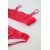 Zara 6-14 лет/ цветочный бикини с эластикой , Цвет: Красный, Размер: 6-7 лет (120 см), изображение 3
