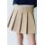 Zara Юбка с контрастным складчатым поясом, Цвет: Коричневый, Размер: 6 лет (116 см)