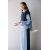 Zara Свитшот из полотна с контрастной полоской , Цвет: Синий, Размер: 6-7 лет (120 см)