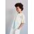 Zara Футболка dip dye с круглым вырезом и короткими рукавами, Цвет: Бежевый, Размер: 6-7 лет (120 см)