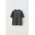 Zara Cмятая футболка с розой , Цвет: Серый, Размер: 6-7 лет (120 см), изображение 4