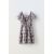 Zara Платье с принтом и эластичным поясом , Цвет: Пурпурный, Размер: 6 лет (116 см), изображение 2
