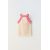 Zara Топ для вязания с вышитым слоганом , Цвет: Бежевый, Размер: 6-7 лет (120 см), изображение 2