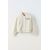 Zara Вышитая бомберная куртка с разделителем , Цвет: Бежевый, Размер: 6-7 лет (120 см), изображение 3
