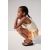Zara Юбка из трикотажа с эластичным поясом, Цвет: Бежевый, Размер: 6-7 лет (120 см), изображение 2