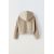 Zara Плюшевая куртка с капюшоном , Цвет: Бежевый, Размер: 8-9 лет (130 см), изображение 3