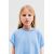 Zara Платье с ребристым узором сочетается с футболкой , Цвет: Синий, Размер: 6-7 лет (120 см), изображение 9