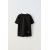 Zara Спортивная футболка с резиновым патчем , Цвет: Черный, Размер: 6-7 лет (120 см)