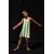 Zara Платье из полосатого трикотажа , Цвет: Зеленый, Размер: 6-7 лет (120 см)