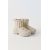 Zara Водоотталкивающие утепленные ботинки на щиколотке vibram® , Цвет: Бежевый, Размер: 34 (21,6 см), изображение 2