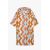 Zara Волнистый пончо из махрового полотна с капюшоном - лимитированная коллекция , Цвет: С принтом, Размер: 6-9 лет (116-134 см), изображение 6