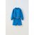 Zara Мягкий вышитый комплект с курткой и шортами , Цвет: Синий, Размер: 6 лет (116 см), изображение 3