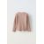 Zara Рифленая майка с круглым вырезом и длинными рукавами, Цвет: Розовый, Размер: 6-7 лет (120 см), изображение 2