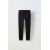 Zara Брюки-леггинсы с рельефным узором и эластичным поясом, Цвет: Черный, Размер: S, изображение 2