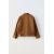 Zara Куртка true neutrals trucker jacket , Цвет: Коричневый, Размер: 6-7 лет (120 см), изображение 2