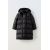 Zara Длинный пуховик с капюшоном и высоким воротником , Цвет: Черный, Размер: 6-7 лет (120 см), изображение 4