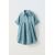 Zara Платье из льна , Цвет: Синий, Размер: 6-7 лет (120 см)