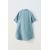 Zara Платье из льна , Цвет: Синий, Размер: 6-7 лет (120 см), изображение 2