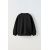 Zara   парижский свитшот с ринестонами , Цвет: Черный, Размер: 6-7 лет (120 см), изображение 2