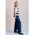 Zara Жилетка с высоким воротником в полоску с молнией , Цвет: Бежевый, Размер: 6-7 лет (120 см)