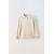 Zara Поло-рубашка из коллекции true neutrals изготовлена из вязаной ткани с добавлением 64% мягкой шерсти, Цвет: Бежевый, Размер: 6-7 лет (120 см), изображение 3