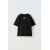 Zara Футболка с круглым вырезом и короткими рукавами, Цвет: Черный, Размер: 6-7 лет (120 см), изображение 3