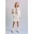 Zara Юбка с эластичным поясом, боковыми складками и металлическими аппликациями на талии, Цвет: Бежевый, Размер: 6 лет (116 см)