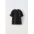 Zara Футболка с принтом лошадей в рельефе , Цвет: Черный, Размер: 6-7 лет (120 см), изображение 2