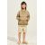 Zara Куртка с капюшоном и длинными рукавами и эластичными манжетами, Цвет: Зеленый, Размер: 6-7 лет (120 см)
