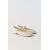 Zara Туфли-балетки из кожи , Цвет: Белый, Размер: 29 (18,3 см), изображение 2