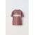 Zara Футболка с круглым вырезом и коротким рукавом, Цвет: Розовый, Размер: 6-7 лет (120 см), изображение 2