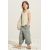 Zara Сандалии из кожи коровы в сочетании материалов, Цвет: Зеленый, Размер: 30 (18,9 см), изображение 3